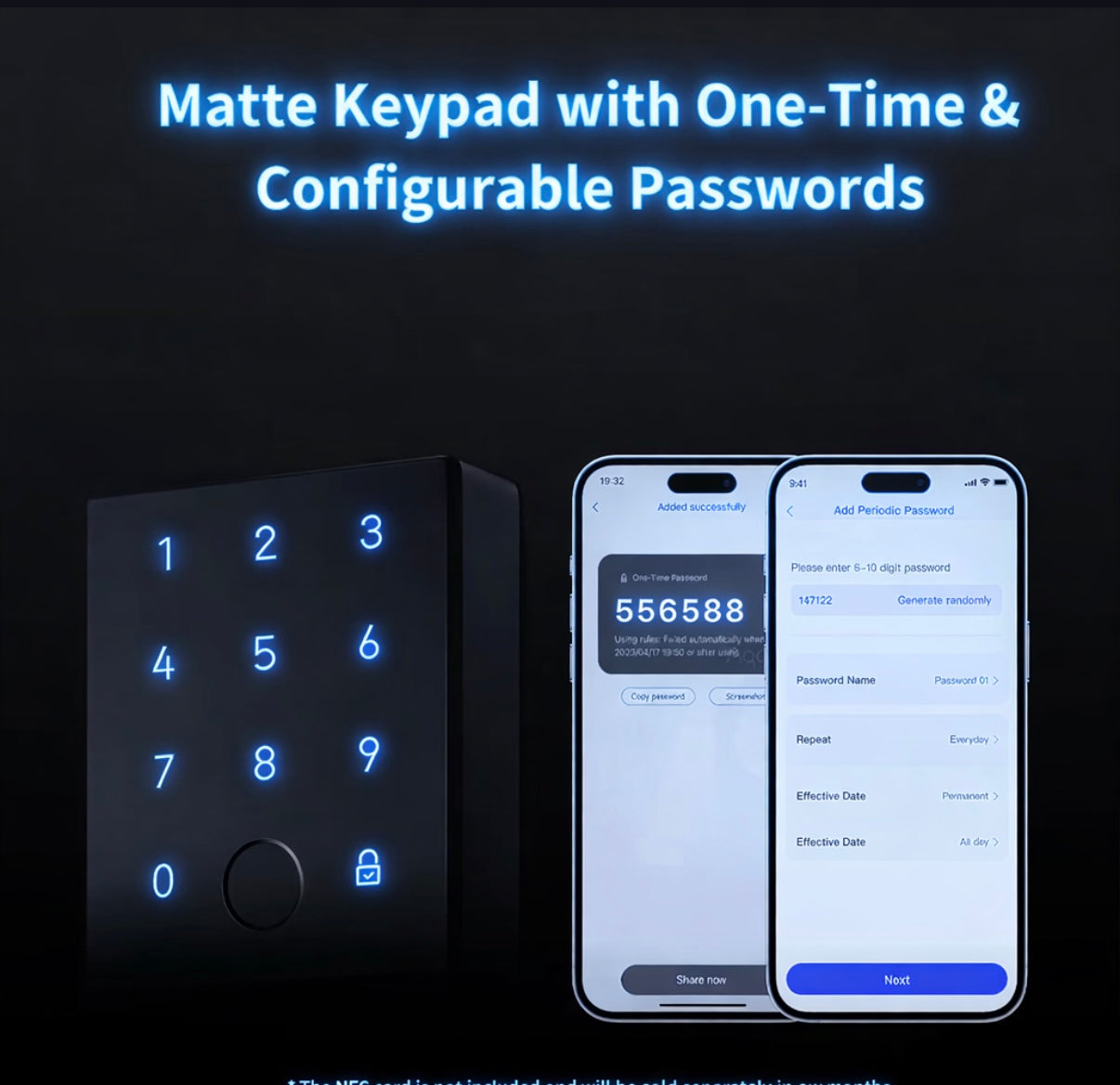 Aqara Smart Lock U100 – Fingerprint Keyless Entry, Apple Home Key, Touchscreen Keypad, Bluetooth Deadbolt, IP65 Weatherproof, Works with HomeKit/Alexa/Google/IFTTT