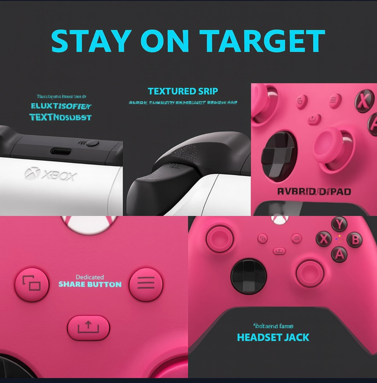 Xbox Wireless Controller – Bluetooth, USB‑C, Textured Grip, Works with Xbox, PC & Cloud Gaming