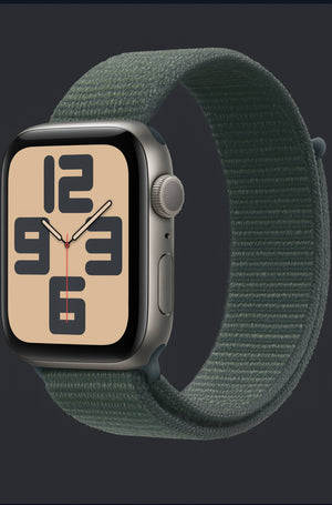 Starlight Aluminum Case with Lake Green sport Loop