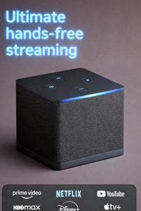 Amazon Fire TV Cube (2026) – AI‑Powered Alexa Streaming Device with Wi‑Fi-6E & Hands‑Free Control