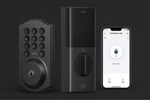 Eufy Smart Lock C30 – Keyless Entry WiFi Deadbolt for Front Door, No Bridge Required, Easy DIY Install, Alexa Compatible, BHMA Grade 3
