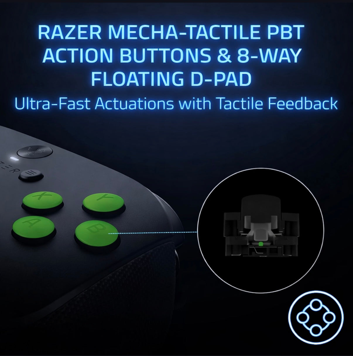 Razer Wolverine V3 Pro 8K Wireless Gaming Controller – 8000 Hz Polling, TMR Thumbsticks, Swappable Caps, 6 Remappable Buttons, Fast Triggers, 36‑Hr Battery, Carrying Case – Black