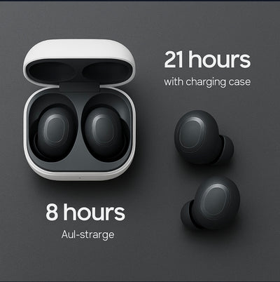 Samsung Galaxy Buds FE Wireless Earbuds – Noise Canceling, Bluetooth 5.2, Long Battery Life, Secure Fit with Wingtips – graphite