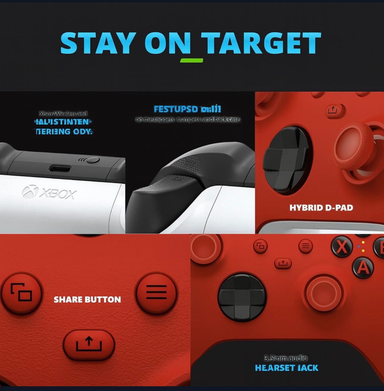 Xbox Wireless Controller – Bluetooth, USB‑C, Textured Grip, Works with Xbox, PC & Cloud Gaming