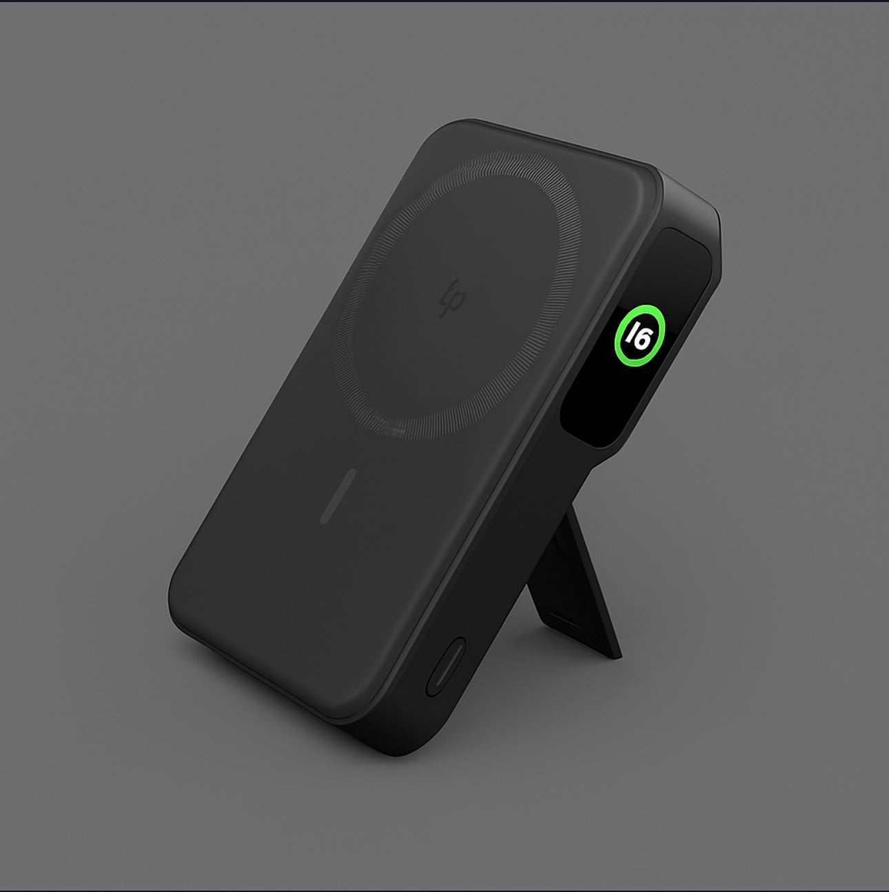 Anker Mag-Go 10K Power Bank – 15W Qi2 Wireless Charger with Built-In Stand