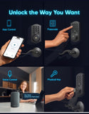 Eufy Smart Lock C30 – Keyless Entry WiFi Deadbolt for Front Door, No Bridge Required, Easy DIY Install, Alexa Compatible, BHMA Grade 3