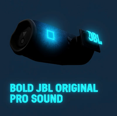 JBL Charge 6 Portable Bluetooth Speaker + divvi! Protective Hardshell Case Bundle – Waterproof, Powerful Bass, Travel-Ready