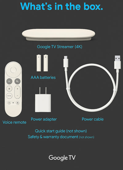 Google TV streamer for smart home
