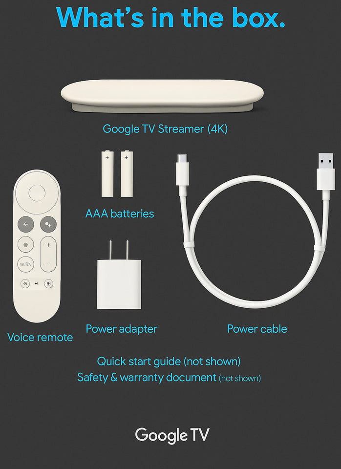 Google TV streamer for smart home