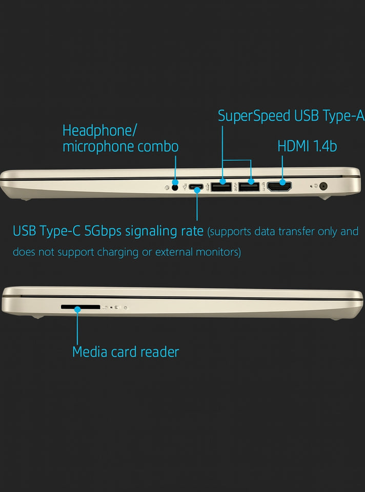HP 14 inch touchscreen laptop for students”