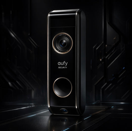 Eufy Video Doorbell S330 – Dual Cam 2K HDR, Battery‑Powered Add‑On, Dual Motion Detection, Package & Family Recognition, No Monthly Fee