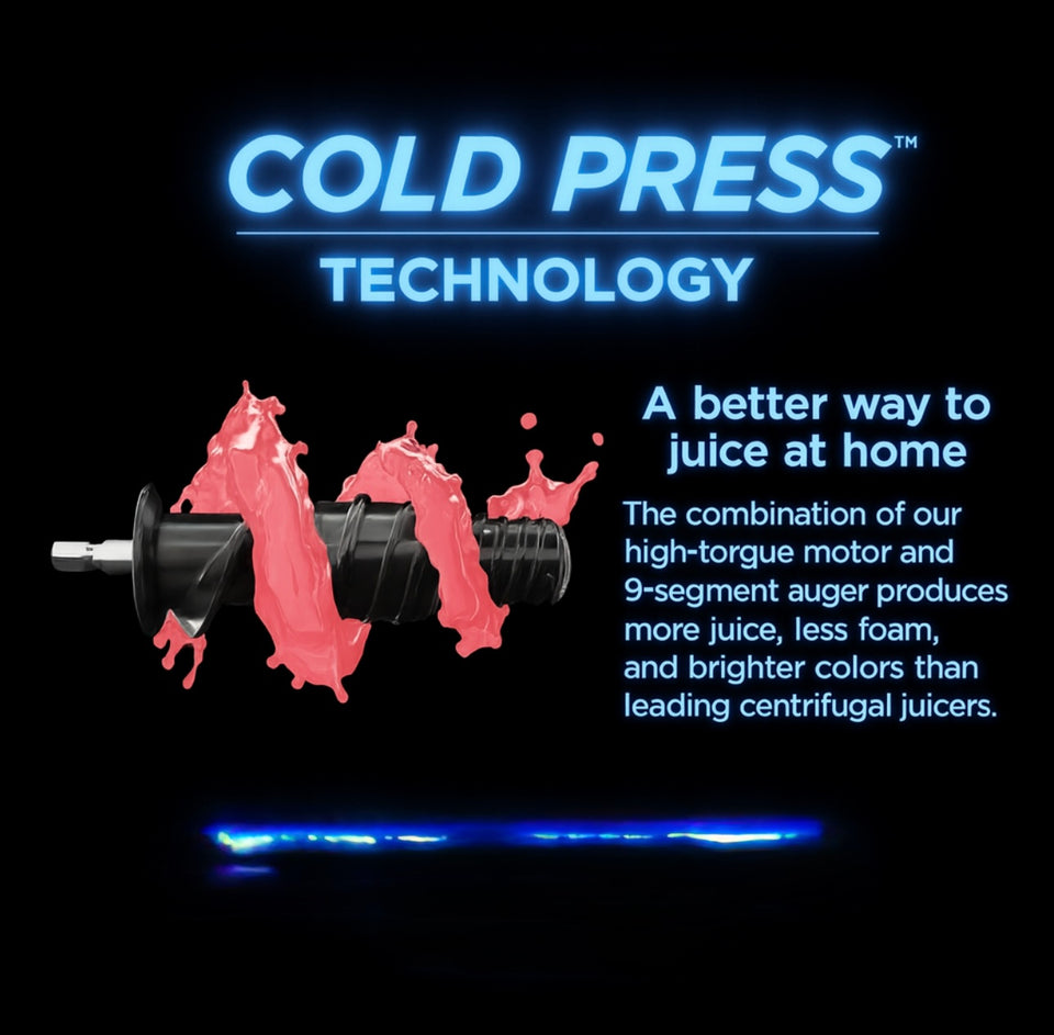 Ninja NeverClog Cold Press Juicer 2nd Generation”