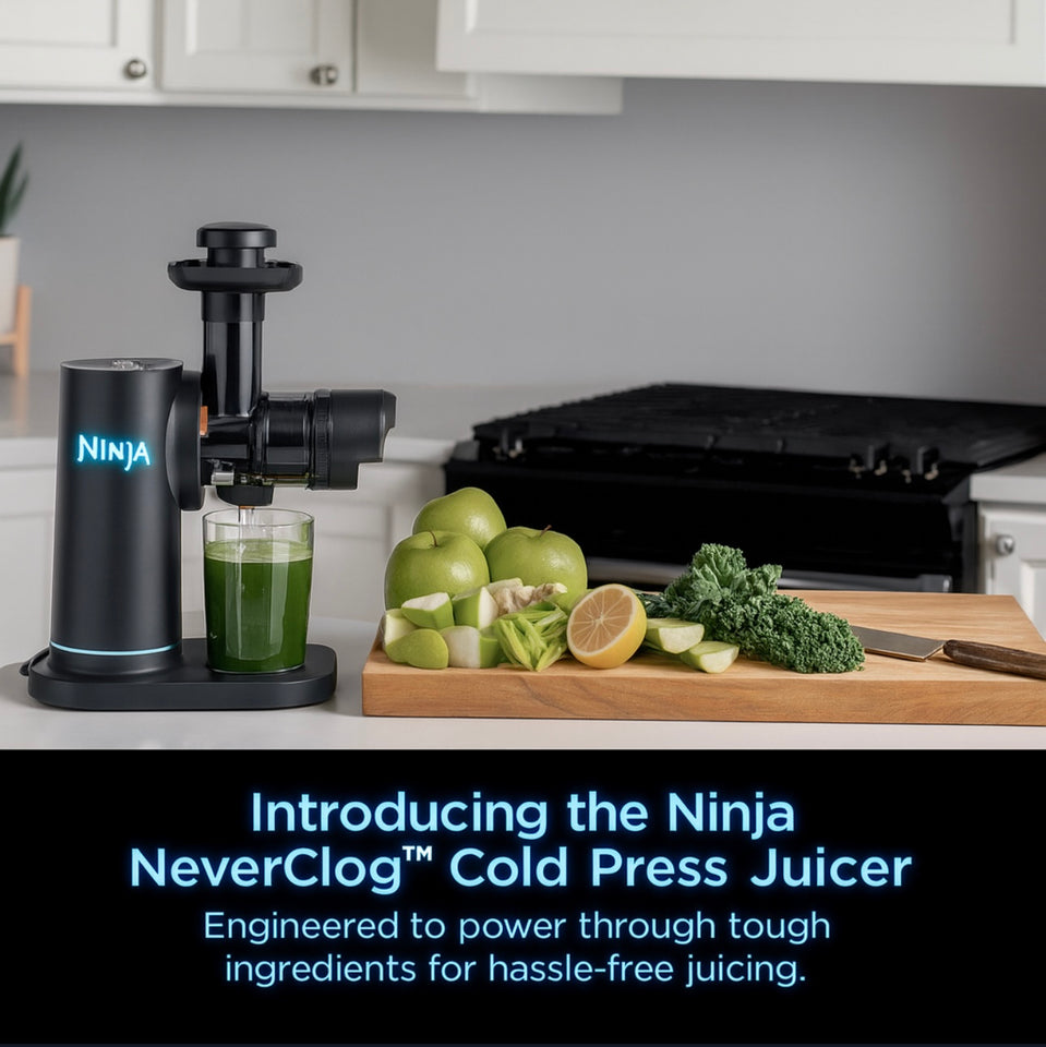 Ninja NeverClog Cold Press Juicer 2nd Generation”