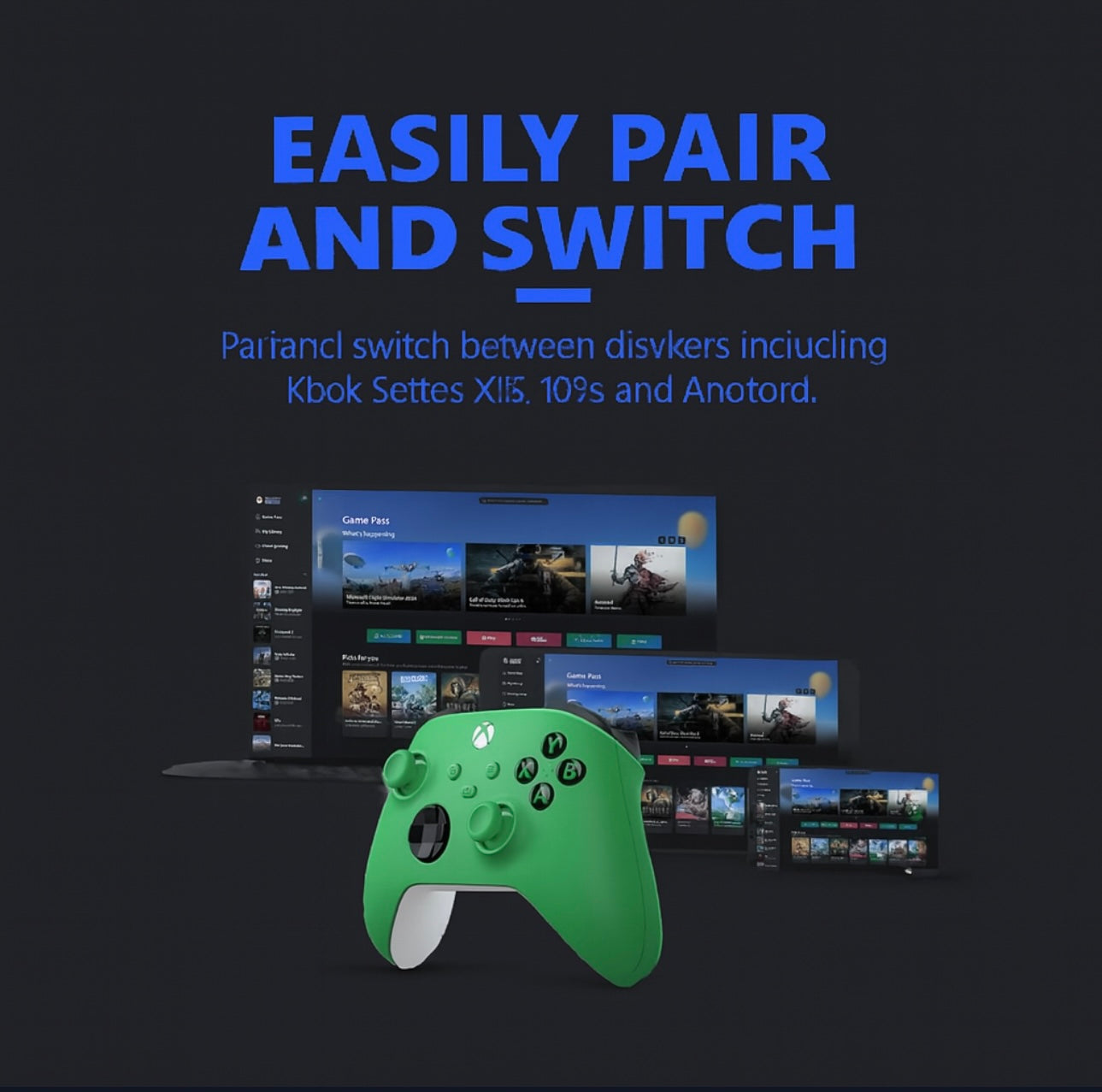 Xbox Wireless Controller – Bluetooth, USB‑C, Textured Grip, Works with Xbox, PC & Cloud Gaming