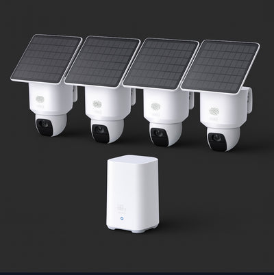 Eufy SoloCam E30 – Wireless Solar Security Camera with 2K Clarity & AI Tracking
