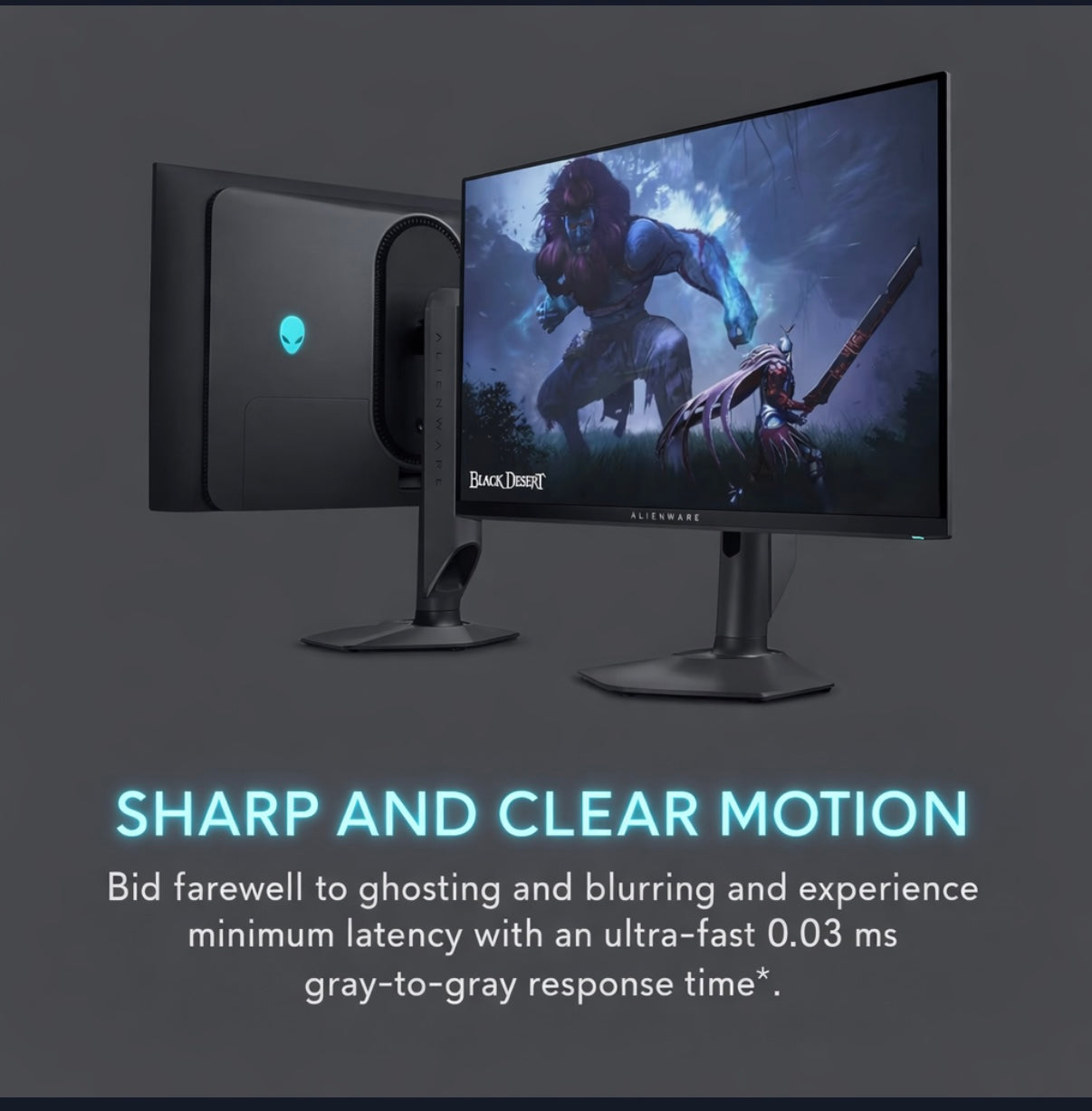 Alienware AW2725DF QD‑OLED 27” Gaming Display – 360Hz, WQHD, 0.03ms, FreeSync Pro