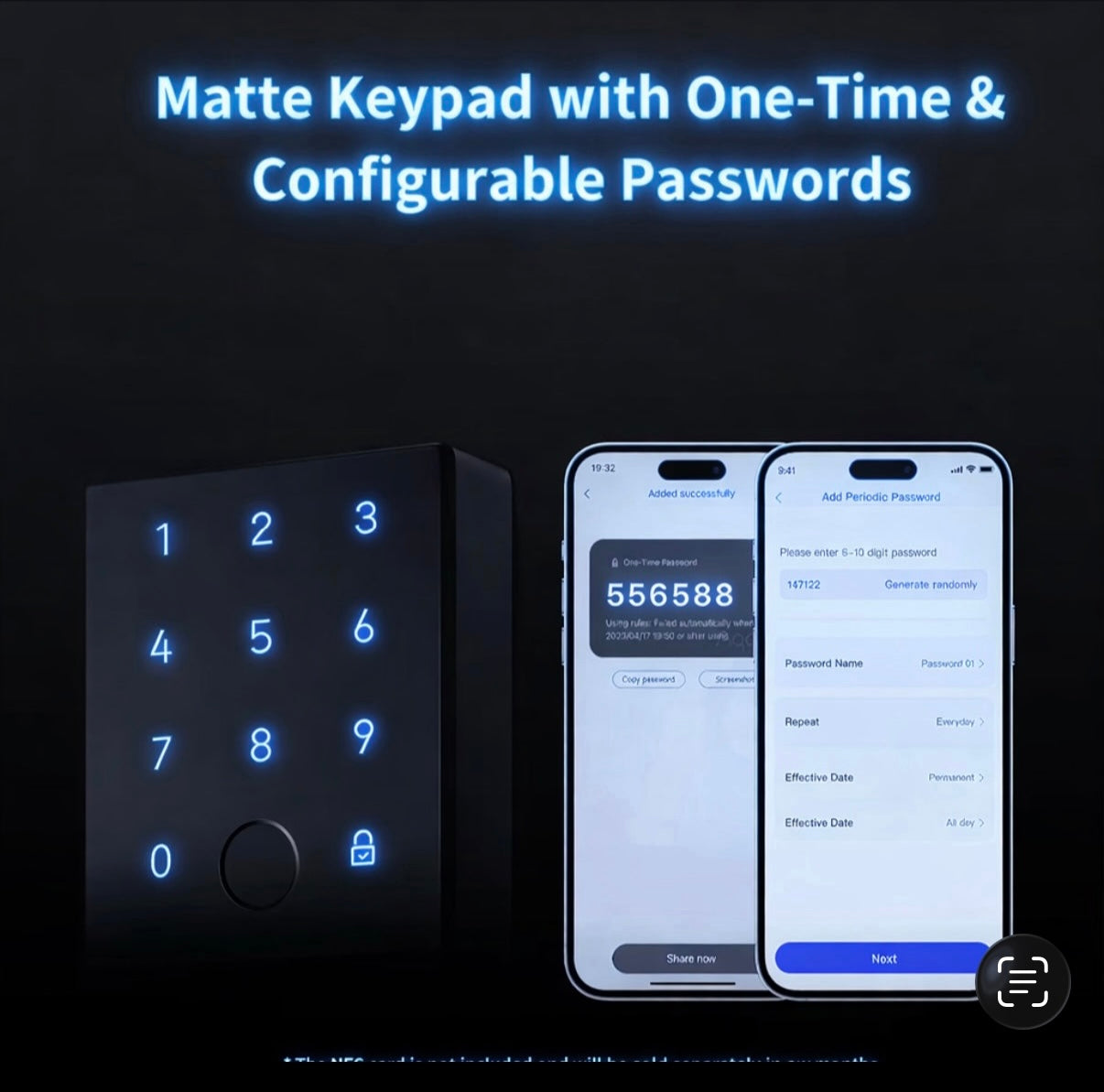 Aqara Smart Lock U100 – Fingerprint Keyless Entry, Apple Home Key, Touchscreen Keypad, Bluetooth Deadbolt, IP65 Weatherproof, Works with HomeKit/Alexa/Google/IFTTT