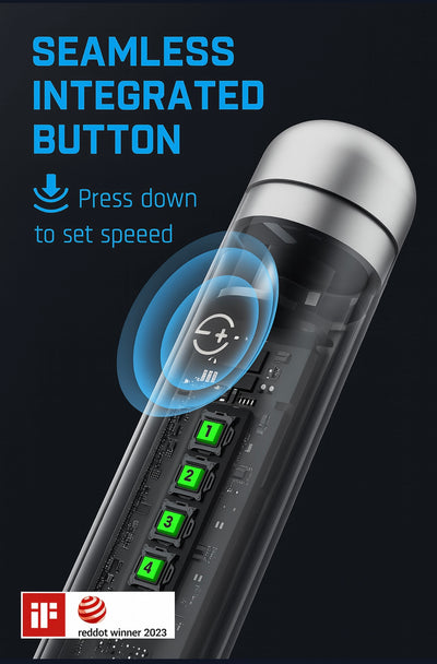 Fanttik F2 Master Mini Cordless Rotary Tool Kit – Brushless Motor, 5-Speed, 25,000 RPM, Revostor Hub, 35 Accessories – Precision Tool for 3D Printing, Sanding, Polishing, Carving & DIY Crafts