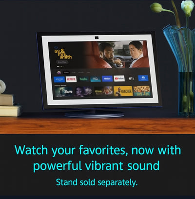 Echo Show– Smart Kitchen TV with Alexa & Fire TV – Full HD Display for Home