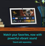 Echo Show– Smart Kitchen TV with Alexa & Fire TV – Full HD Display for Home