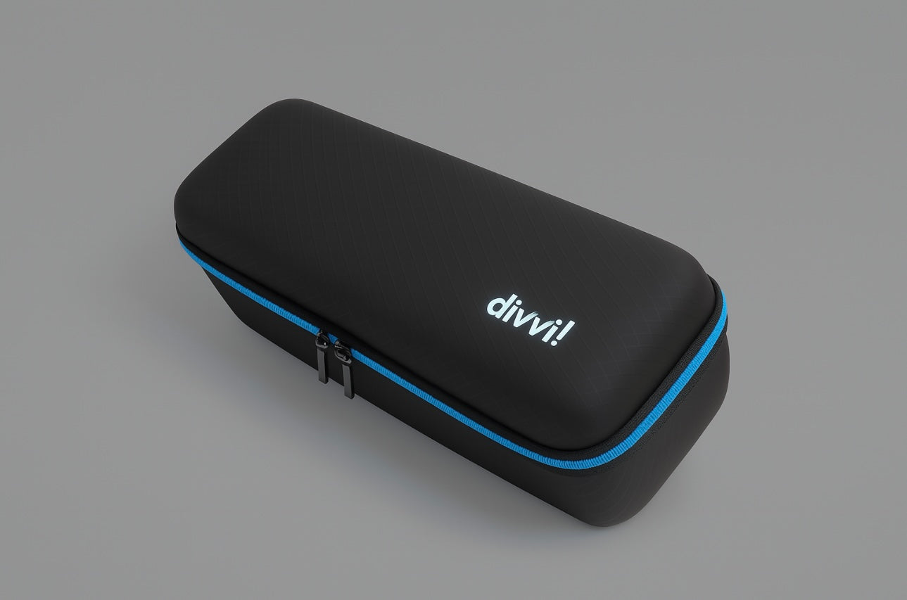 JBL Charge 6 Portable Bluetooth Speaker + divvi! Protective Hardshell Case Bundle – Waterproof, Powerful Bass, Travel-Ready