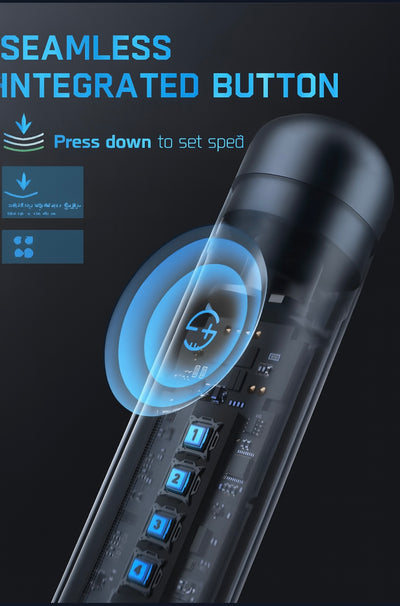 Fanttik F2 Master Mini Cordless Rotary Tool Kit – Brushless Motor, 5-Speed, 25,000 RPM, Revostor Hub, 35 Accessories – Precision Tool for 3D Printing, Sanding, Polishing, Carving & DIY Crafts