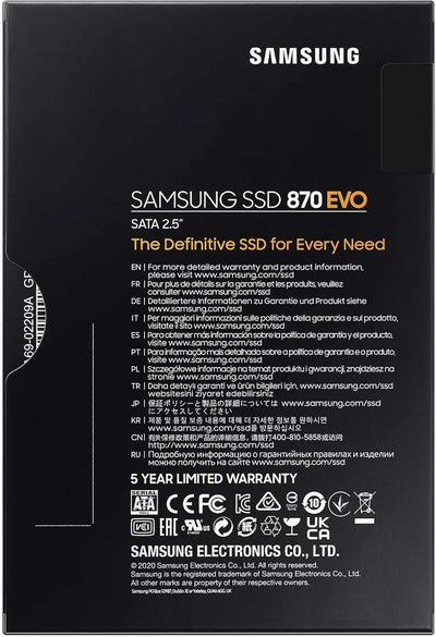 samsung 870 evo 250gb