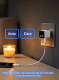 Anker Nano 45W Smart Display USB‑C Charger – GaN Fast Charging, 180° Foldable Plug, Smart Recognition, Built‑In Care Mode, for iPhone 17/16/15