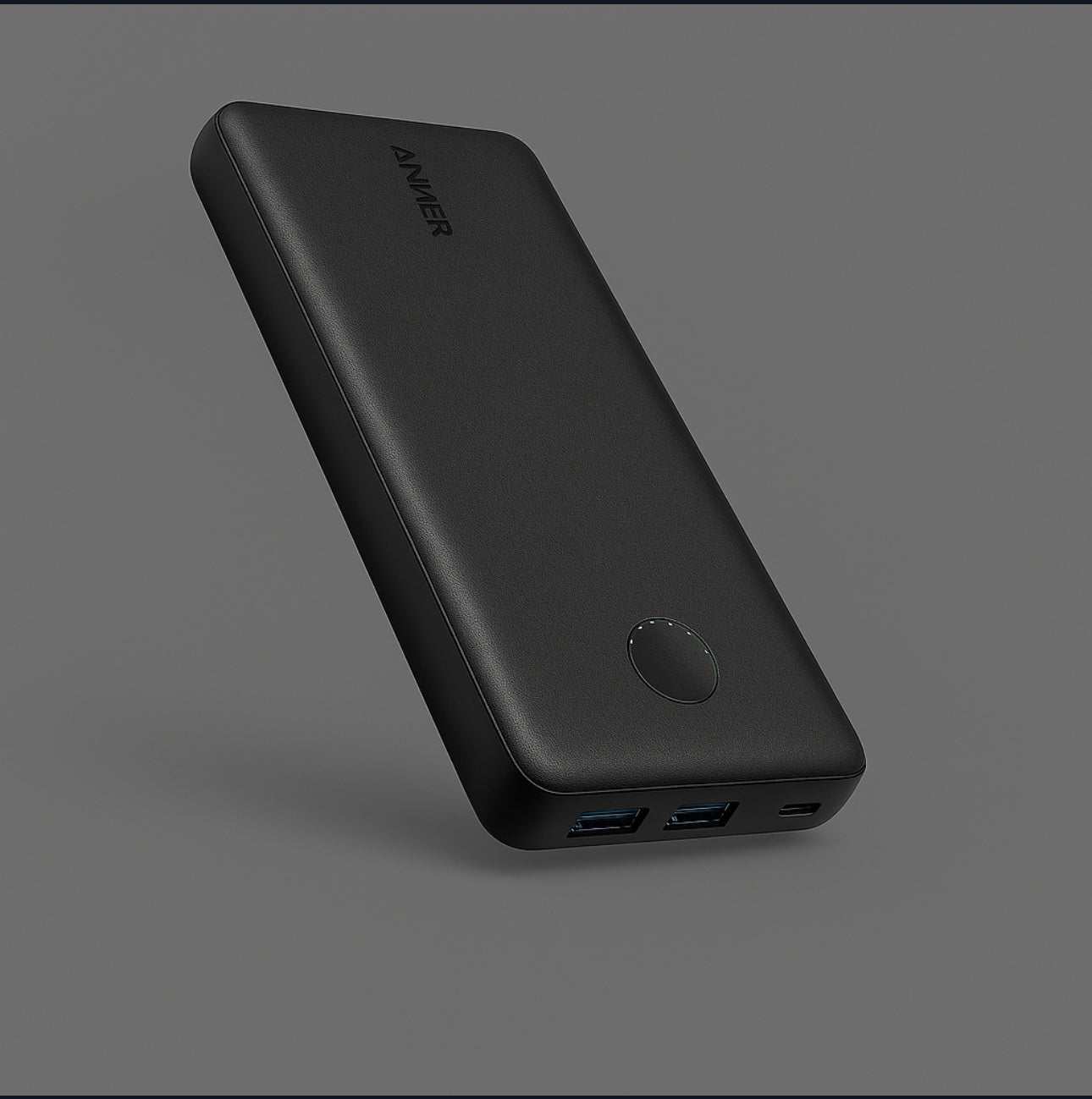 Anker PowerCore Select 20000mAh Power Bank – Dual USB-A, 18W Fast Charging, Portable Charger for iPhone, Samsung, Tablets