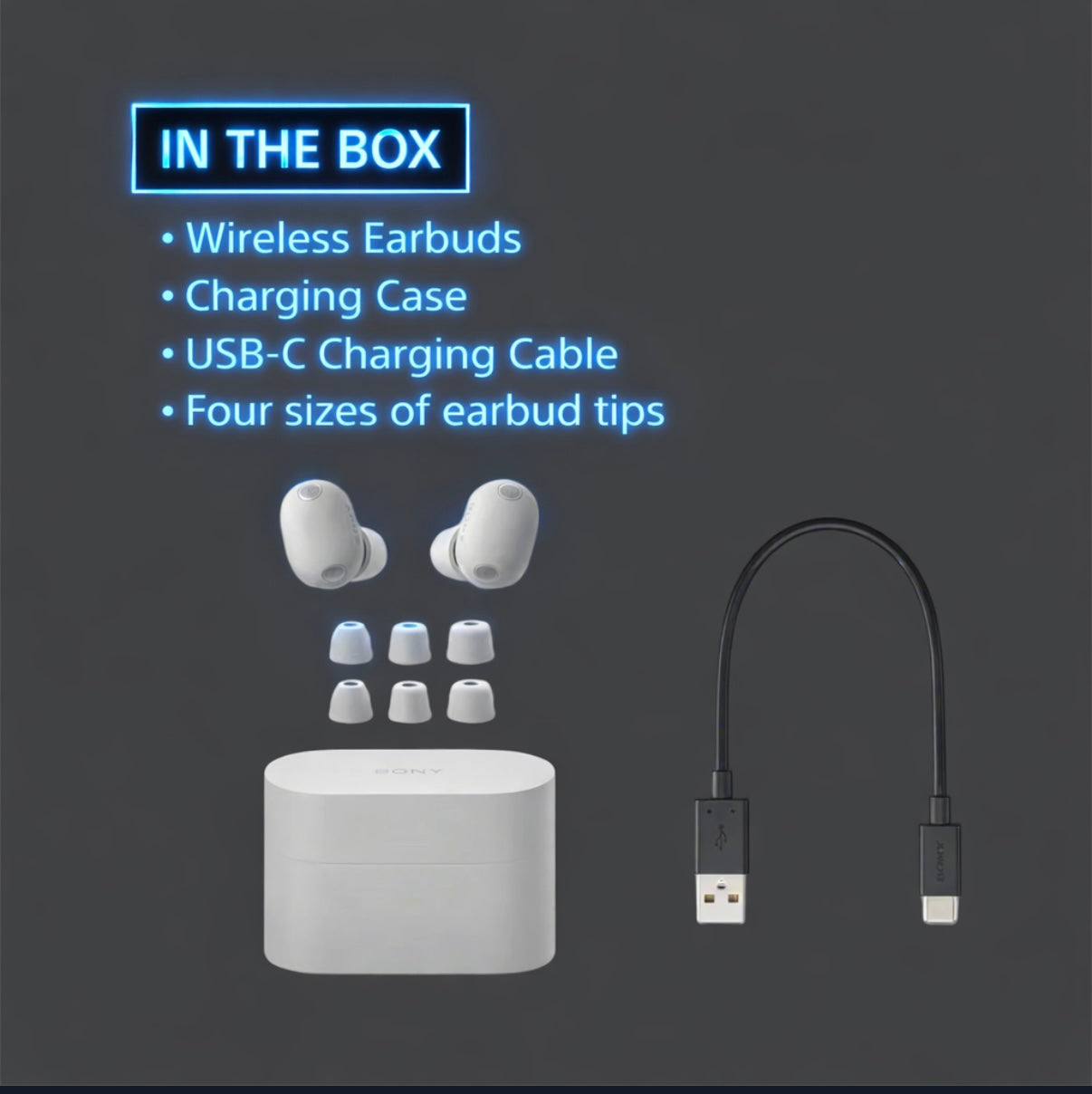 Sony WF‑1000XM6 Noise‑Cancelling Earbuds 2026 – Bluetooth In‑Ear Headphones 24hr Battery Bundle”