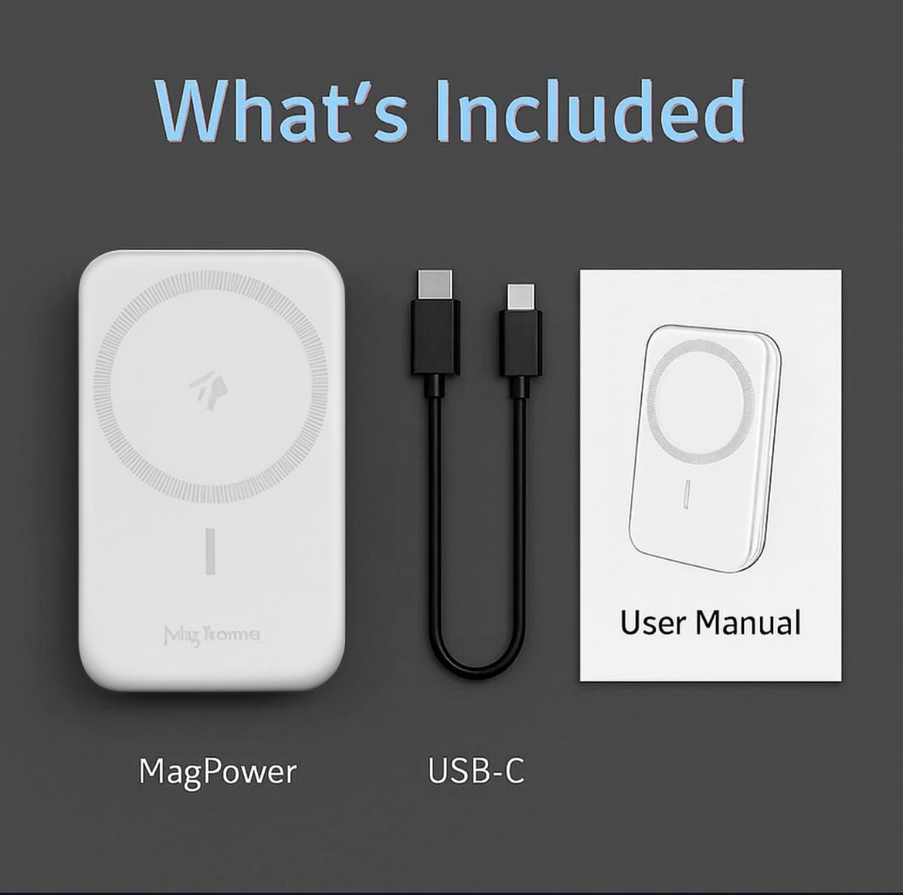 Anker MagGo Power Bank – Qi2 Certified 15W MagSafe Charger with Smart Display & Foldable Stand