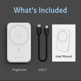 Magsafe Charger Duo – 15W Wireless Power Bank with Built-In Stand