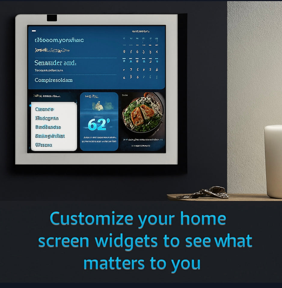 Echo Show– Smart Kitchen TV with Alexa & Fire TV – Full HD Display for Home