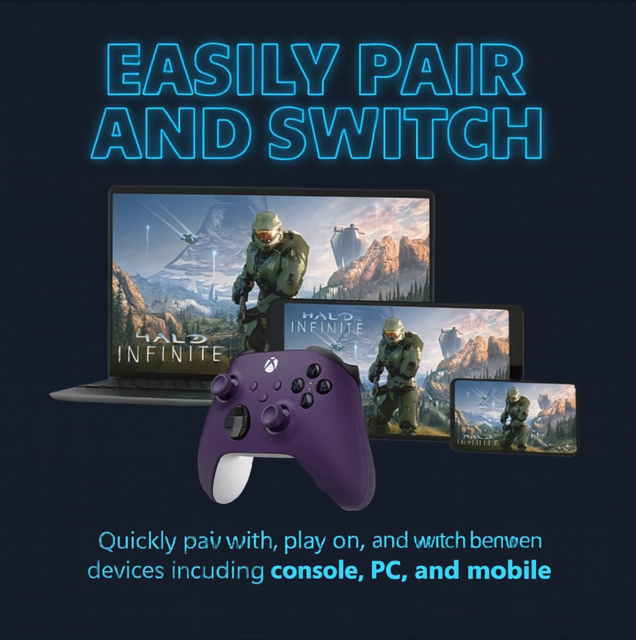 Xbox Wireless Controller – Bluetooth, USB‑C, Textured Grip, Works with Xbox, PC & Cloud Gaming