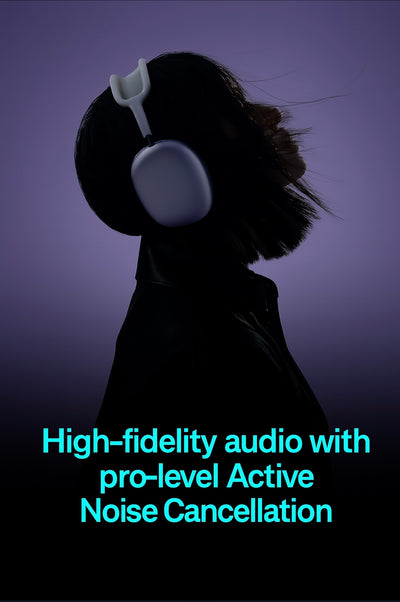 Apple AirPods Max Wireless Over-Ear Headphones – Noise Cancelling, Spatial Audio, USB-C, Bluetooth for iPhone