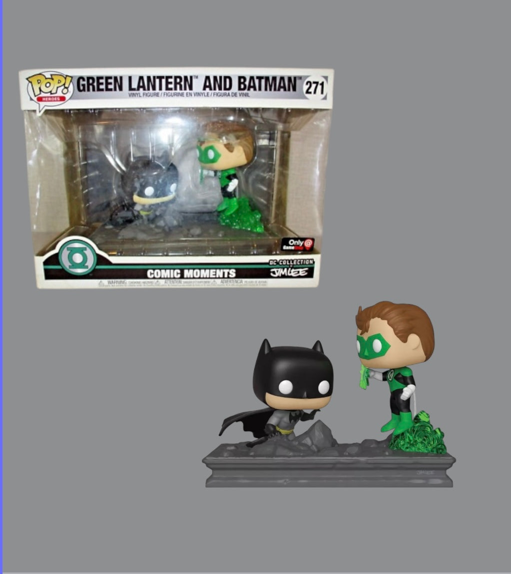 Funko Pop! DC Heroes – Green Lantern & Batman Vinyl Figure - 271
