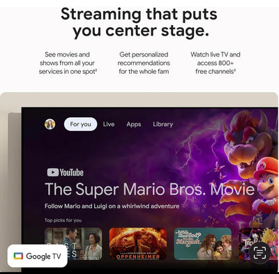 Google TV streamer for smart home