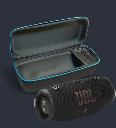 JBL Charge 6 Portable Bluetooth Speaker + divvi! Protective Hardshell Case Bundle – Waterproof, Powerful Bass, Travel-Ready