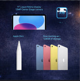 Apple iPad 11‑inch A16 Chip 128GB Wi‑Fi 6 Liquid Retina Display”