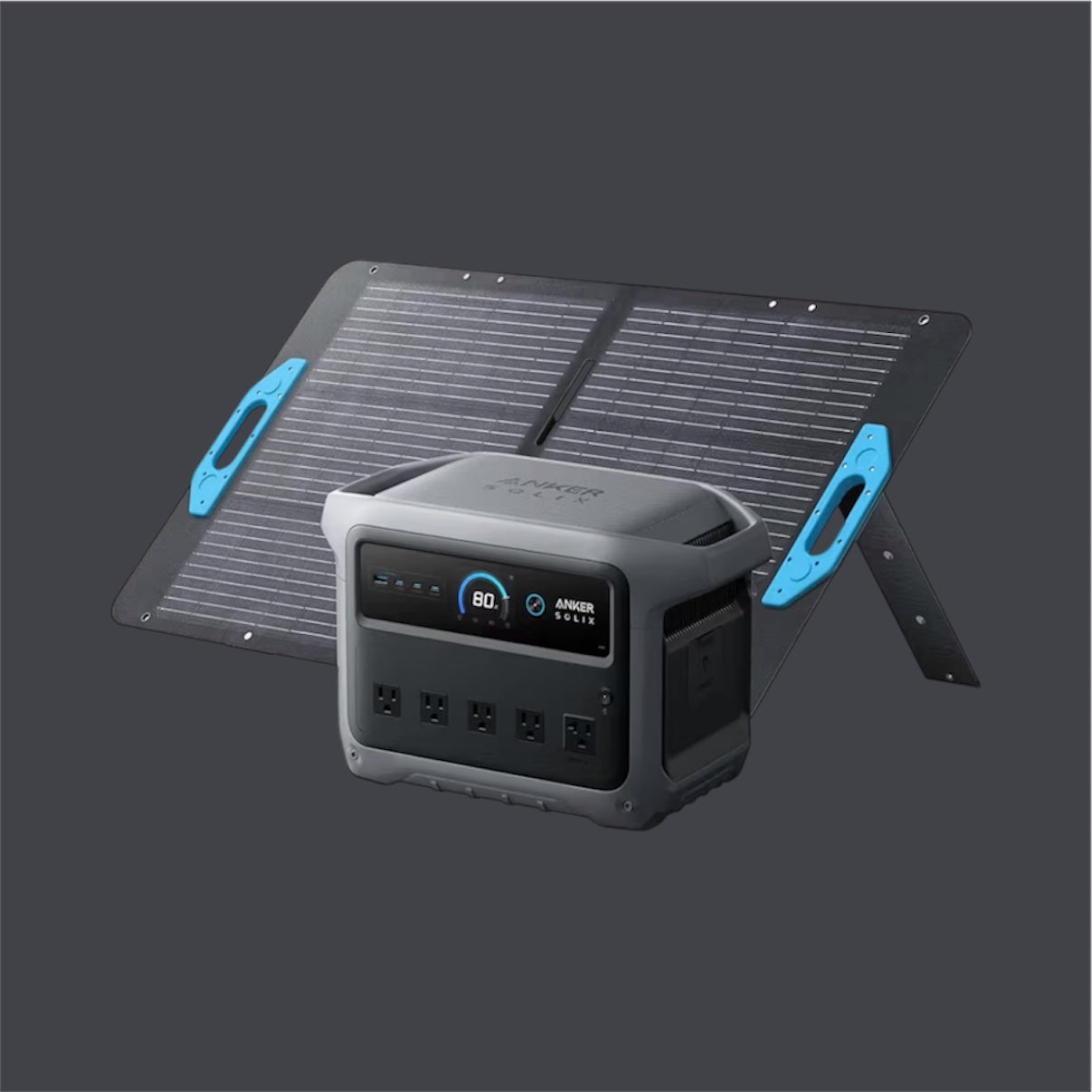 Anker SOLIX C1000 portable power station for camping and home backup" LiFePO4 battery and fast charging