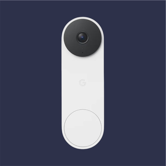 Google Nest Doorbell Wired 3rd Gen – 2K Gemini AI Security Camera