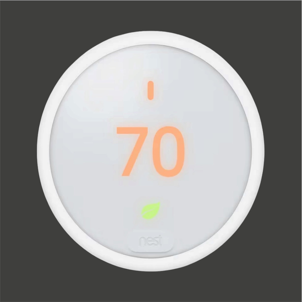 Nest Thermostat E – Programmable Smart Thermostat (T4002ES), WiFi App Control, Works with Alexa & Google Assistant, Frosted White