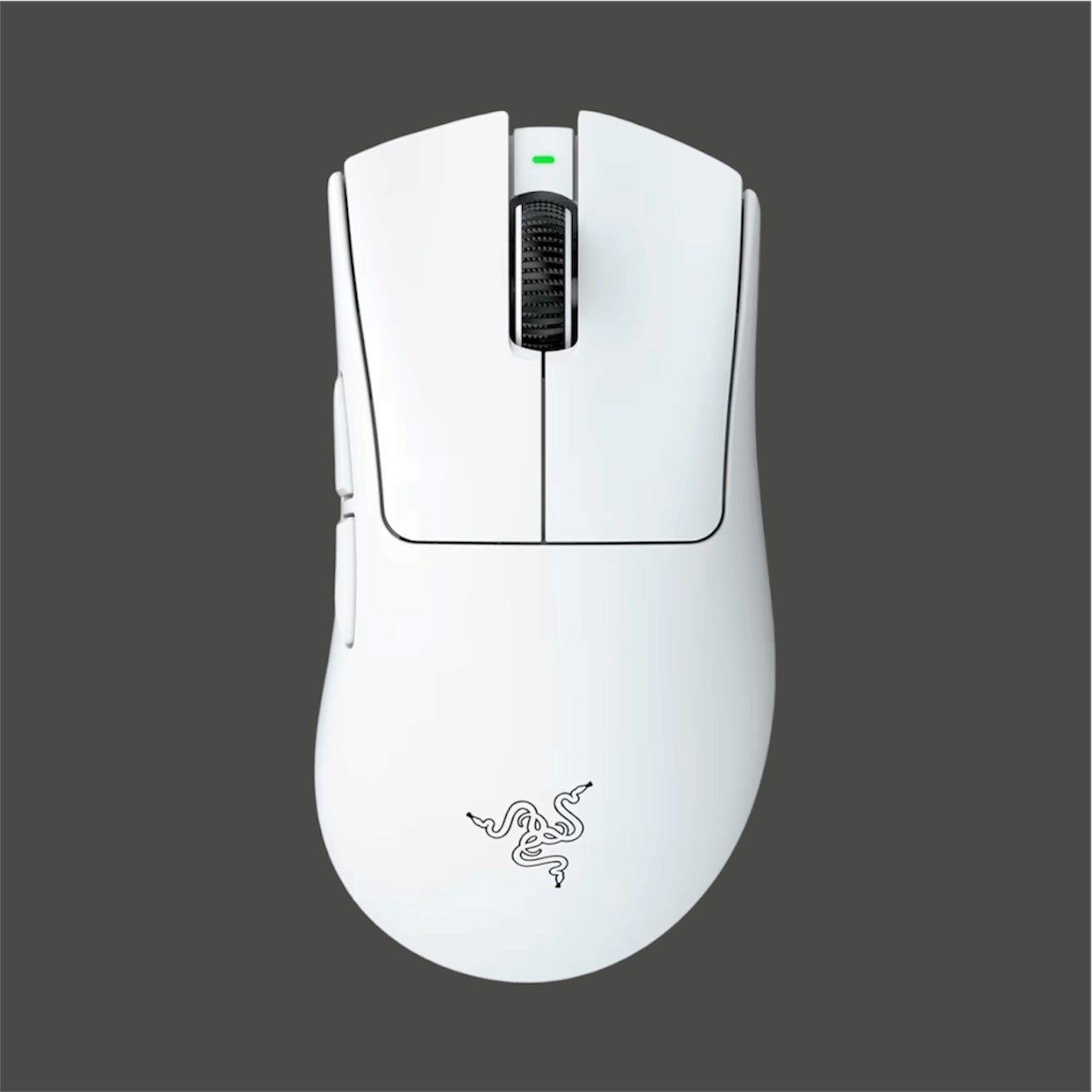 White gaming mouse